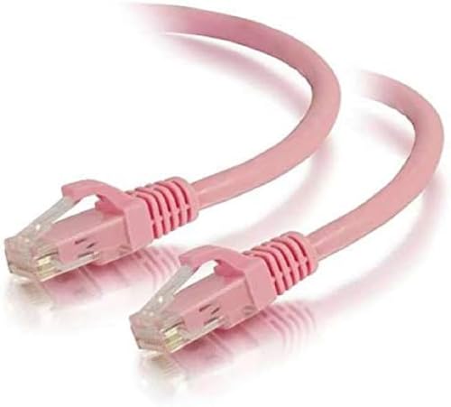 C2G 7M Rosa Cat5e Ethernet RJ45 High-Speed-Netzwerkkabel, LAN-Leitung Cat5e Ungeschirmtes PVC UTP Patchkabel von C2G