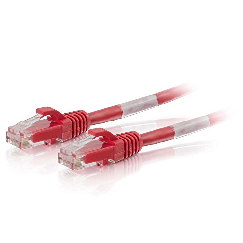 C2G 7M Rot CAT6 Netzwerk Crossover Patch Kabel. Xover-Ethernet-Kabel, Peer-to-Peer-Computerleitung von C2G