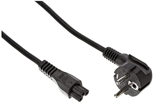 C2G 80608 3M C5 Laptop Strom Kabel (IEC60320C5 to CEE 7/7) 9 Foot Cloverleaf Strom Cord von C2G