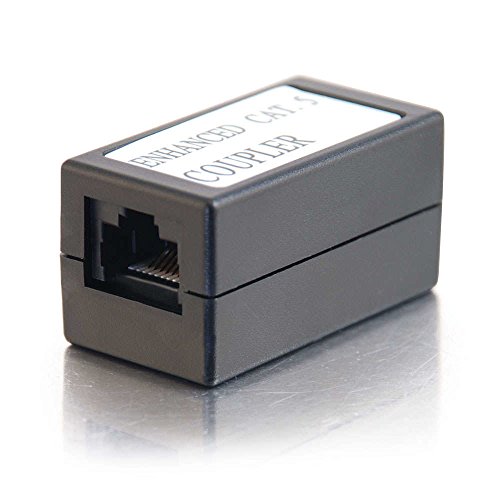 C2G RJ45 Modular Inline Coupler for Cat5e, Cat6, Cat7 Ethernet LAN Kabel Connector, Netzwerk Extender C2G RJ45 Modular Inline Coupler for Cat5e, Cat6, Cat7 Ethernet LAN Kabel Connector, Netzwerk Extender von C2G