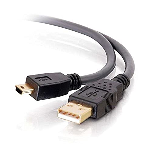 C2G 16.4FT Ultima USB Typ-A Stecker auf USB Mini Typ-B Steckerkabel - Holzkohle von C2G