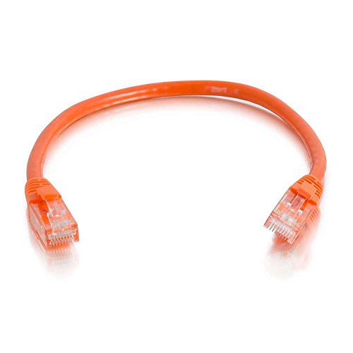 CABLESTOGO Cables to Go 83603 Catgeory 5E geschirmt Patch Kabel (350MHz, 1m) orange von C2G