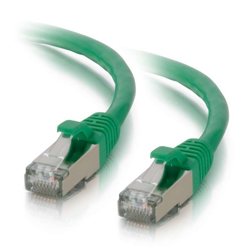 Legrand – C2G Cat6 Ethernet-Kabel, Snagless Shielded Cat6a Patchkabel, weißes Netzwerk-Patchkabel, 3 m, snagless STP Ethernet-Kabel, 1 Stück, C2G 00923 von C2G