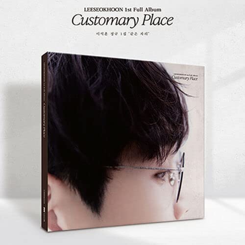 LEE SEOK HOON CUSTOMARY PLACE 1st Album ( Incl. CD+Book+Card+3 Cut Photo+Sticker ) von C9 Ent.