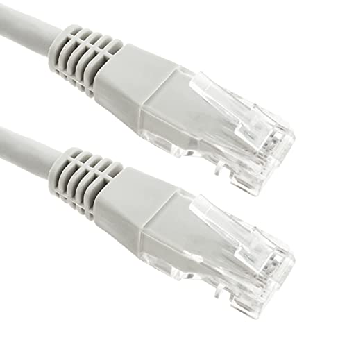 BeMatik - Ethernet Netzwerkkabel Patchkabel LAN UTP RJ45 Cat.6 grau 10m von CABLEMATIC