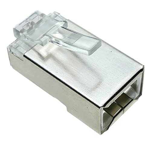 BeMatik - FTP Anschluss Cat.5e RJ45 männlich Kabel quetschen 25-pack von Cablematic