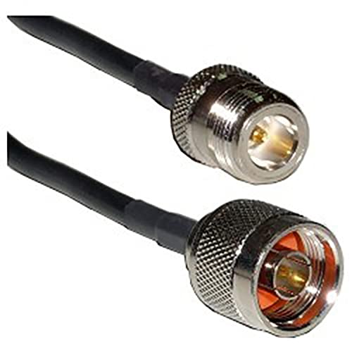 BeMatik - HDF200 Koaxialkabel N-Stecker auf N-Buchse 5m von CABLEMATIC