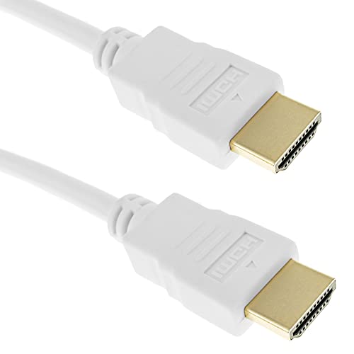 BeMatik - HDMI 1.4 Kabel weiß 2m von CABLEMATIC