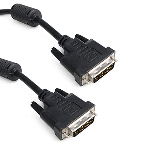 BeMatik - Kabel DVI-D Stecker auf DVI-D Dual Link Stecker 10 m von Cablematic