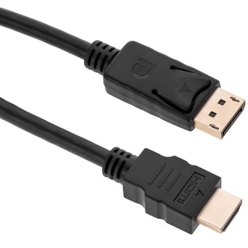 BeMatik - Kabel Displayport Stecker auf HDMI Stecker 1m BeMatik - Kabel Displayport Stecker auf HDMI Stecker 1m von Cablematic