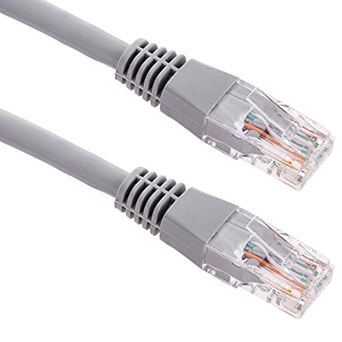 BeMatik - Ethernet-Netzwerkkabel RJ45 LSHF UTP Kategorie 6 grau 15 m BeMatik - Ethernet-Netzwerkkabel RJ45 LSHF UTP Kategorie 6 grau 15 m von Cablematic