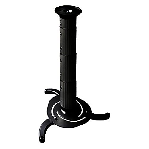 BeMatik - Projektor-Deckenhalterung Mast rund 8 cm bis 98 cm von Cablematic