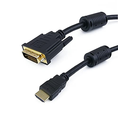 BeMatik - Super-Typ-Kabel HDMI 1.4 HDMI-A Stecker auf DVI-D-Stecker 10 m von CABLEMATIC