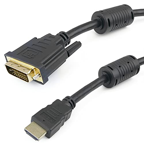 BeMatik - Super-Typ-Kabel HDMI 1.4 HDMI-A Stecker auf DVI-D Stecker auf 2 m von CABLEMATIC