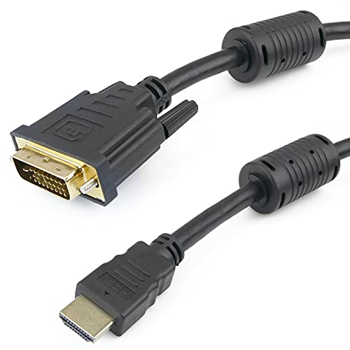 BeMatik - Super-Typ-Kabel HDMI 1.4 HDMI-A Stecker auf DVI-D Stecker auf 2 m von BEMATIK.COM