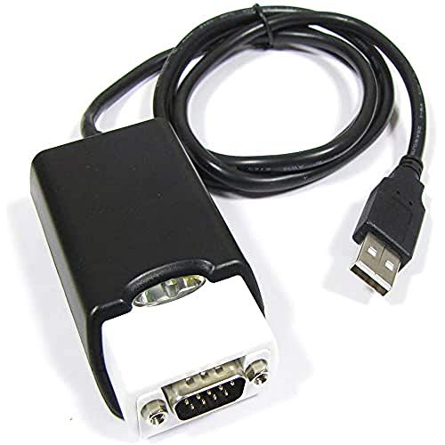 BeMatik - USB-zu-Seriell RS232 4 ports 9 pin Stecker-Adapter USB ernährung USB-COM+ von CABLEMATIC