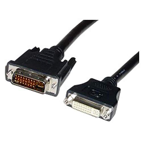 Cablematic Kabel DVI-I-DVI-I Stecker auf Buchse 1,8 m von CABLEMATIC