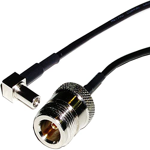 Cablematic - Kabel RG-174RF 20cm (MS-147-C-LP-Macho/N-Hembra) von Cablematic