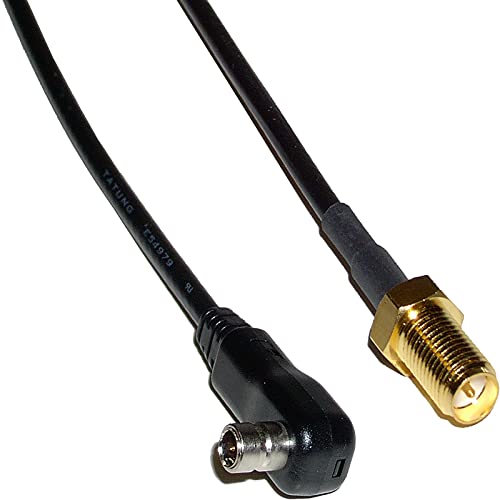Cablematic - Kabel RG-174RF 20cm (MS-151-C-LP-Macho/rSMA-Hembra) von CABLEMATIC