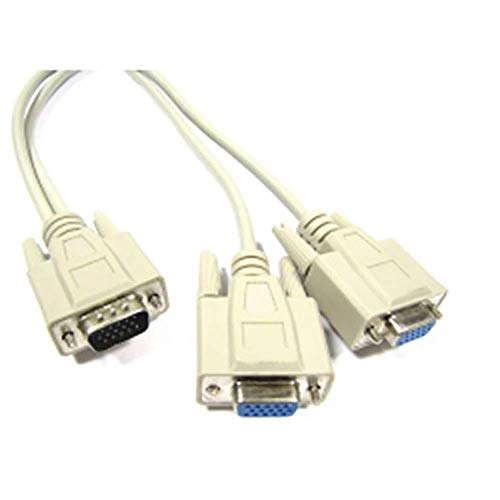 Cablematic - Kabeltyp und passive Replikator 1 VGA bis 2 VGA 1m von CABLEMATIC