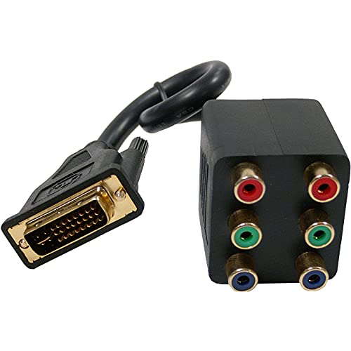 BeMatik - Passive Replicator Kabel (1xDVI > 2 x 3XRCA-H) von Cablematic