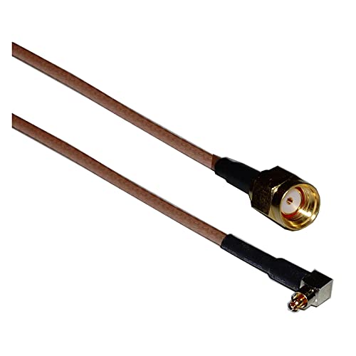 Cablematic - RG-316 Kabel 20cm (männlich Lucent MC-Card/RSMA-Stecker) von CABLEMATIC