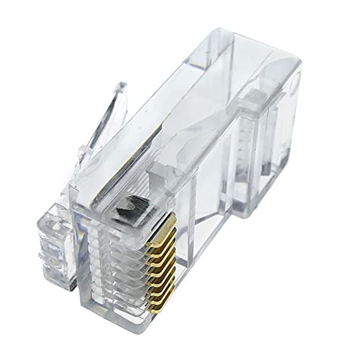 BeMatik - UTP Anschluss Cat.5e RJ45 männlich Kabel quetschen 25-Pack von BEMATIK.COM
