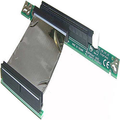 Cablematic - Riser Card Kabel 70mm (PCIe PCIe 8x bis 16x) von CABLEMATIC