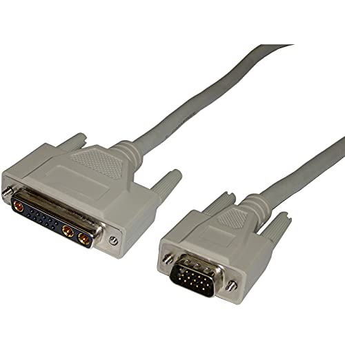 Cablematic - So Kabel Video RGB 1.2m (1xHD15-M/1x13W3-H) von CABLEMATIC