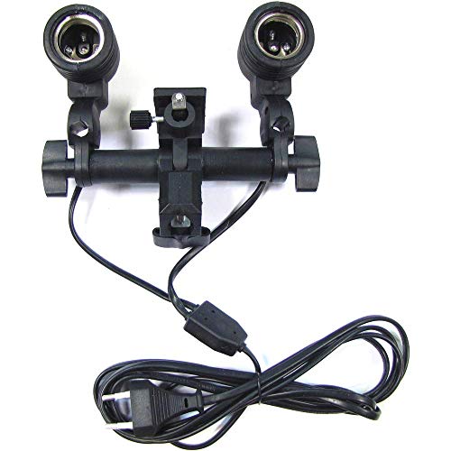 Cablematic - Swivel Regenschirm mit 2 Fäden für Lampe oder ein Flash-E27 von Cablematic