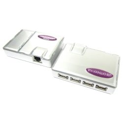 Cablematic USB 1.1 Verlängerungskabel AM > 4xAH (UTP 45m) von CABLEMATIC