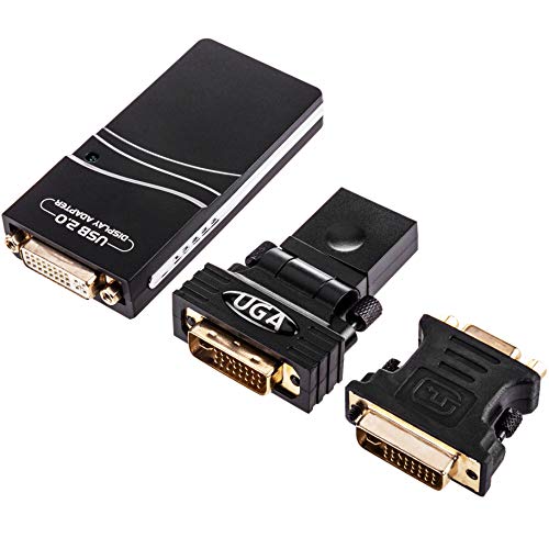 Cablematic - USB 2.0 zu DVI-VGA-HDMI Adapter von CABLEMATIC