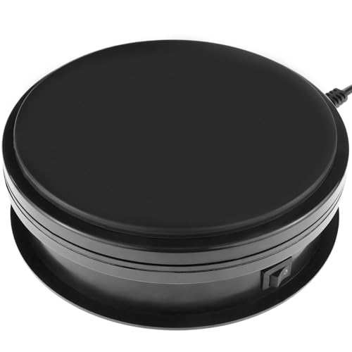 PrimeMatik - Elektrisch rotierende drehteller 15cm schwarz PrimeMatik - Elektrisch rotierende drehteller 15cm schwarz von PrimeMatik