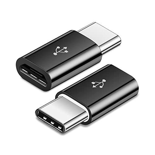 CABLEPELADO Adapter Micro USB Buchse auf USB C Stecker | Micro USB auf USB C Konverter | Datenübertragungsraten bis zu 480 Mbps | Laden und Synchronisieren von Daten | Schwarz CABLEPELADO Adapter Micro USB Buchse auf USB C Stecker | Micro USB auf USB C Konverter | Datenübertragungsraten bis zu 480 Mbps | Laden und Synchronisieren von Daten | Schwarz von CABLEPELADO