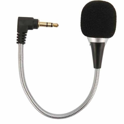 CABLEPELADO Flexibles Mini-Mikrofon | Ersatzmikrofon für Gaming-Kopfhörer | Klinkenanschluss 3,5 mm | Schwanenhals | geeignet für Handy, PC, Laptop, Notebook, Podcast, Skype CABLEPELADO Flexibles Mini-Mikrofon | Ersatzmikrofon für Gaming-Kopfhörer | Klinkenanschluss 3,5 mm | Schwanenhals | geeignet für Handy, PC, Laptop, Notebook, Podcast, Skype von CABLEPELADO