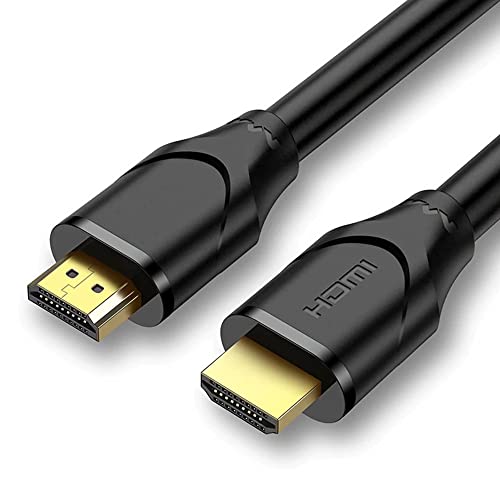 CABLEPELADO HDMI-Kabel 4K, HDMI 2.0-Kabel, High-Speed-HDMI-Kabel, 4K Ultra HD 2160p (60 Hz), HDMI-Kabel, vergoldete Kontakte, kompatibel mit PC, PS4, PS5, Xbox, Smart TV, Schwarz, 30 cm von CABLEPELADO