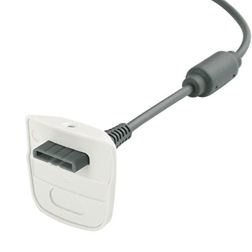 CABLEPELADO Ladekabel für die kabellose Fernbedienung, kompatibel mit XBOX 360, USB-Ladegerät, kompatibel mit Xbox 360, 4800 mAh, USB 2.0, Kabel 1,8 m, Grau CABLEPELADO Ladekabel für die kabellose Fernbedienung, kompatibel mit XBOX 360, USB-Ladegerät, kompatibel mit Xbox 360, 4800 mAh, USB 2.0, Kabel 1,8 m, Grau von CABLEPELADO