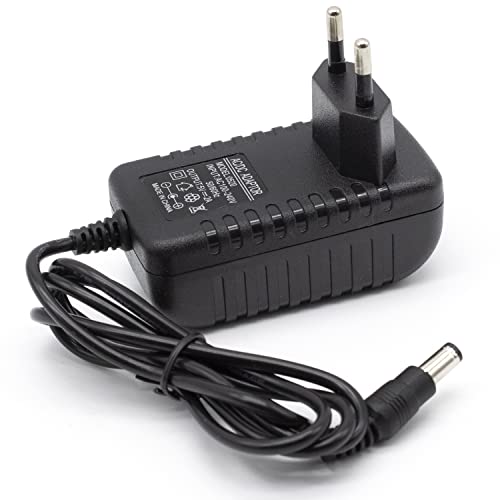 CABLEPELADO - Netzteil 5V 2A - Ladegerät 5V - Anschlussbuchse ist 5,5 mm außen und 2,5 mm Ø innen - Vielseitig einsetzbar - Schwarz von CABLEPELADO