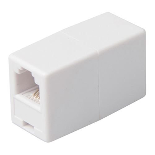 CABLEPELADO RJ11-Buchse auf Buchse, Adapter für RJ11-Kabel, Telefonverbindung, Telefonkabel, 6P4C, Weiß von CABLEPELADO