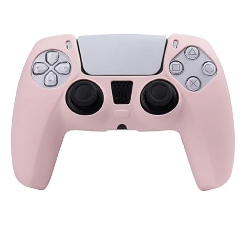 CABLEPELADO Silikonhülle für PS5-Controller, weiche Silikon-Schutzhülle für PS5-Controller, Silikonschutz für PS5 Controller, kompatibel mit PS5, Silikon, Rosa CABLEPELADO Silikonhülle für PS5-Controller, weiche Silikon-Schutzhülle für PS5-Controller, Silikonschutz für PS5 Controller, kompatibel mit PS5, Silikon, Rosa von CABLEPELADO