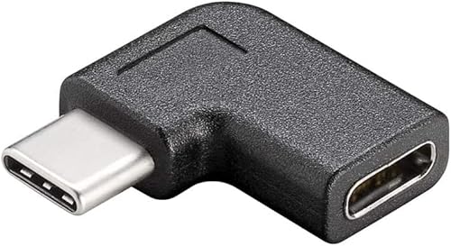 CABLEPELADO USB C Adapter rechts gewinkelt | 90° USB C Adapter | USB C Adapter | USB C Winkel Kupplung | Datenübertragung bis zu 10 Gbit/s | Stecker auf Buchse | Geeignet für Laptop Tablet Handy CABLEPELADO USB C Adapter rechts gewinkelt | 90° USB C Adapter | USB C Adapter | USB C Winkel Kupplung | Datenübertragung bis zu 10 Gbit/s | Stecker auf Buchse | Geeignet für Laptop Tablet Handy von CABLEPELADO