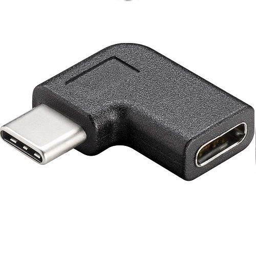 CABLEPELADO USB-C-Adapter rechts gewinkelt | 90° USB-C-Adapter | Winkelstecker USB C | Datenübertragung bis zu 10 Gbit/s | Stecker auf Buchse | Geeignet für Laptop Tablet Telefon CABLEPELADO USB-C-Adapter rechts gewinkelt | 90° USB-C-Adapter | Winkelstecker USB C | Datenübertragung bis zu 10 Gbit/s | Stecker auf Buchse | Geeignet für Laptop Tablet Telefon von CABLEPELADO