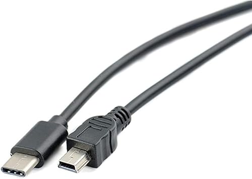 CABLEPELADO USB C auf Mini USB Kabel Synchronisieren und Laden | Datenübertragung 480 Mbit/s | Kompatibel mit Blue Yeti Mikrofon, PS3, Wii U Pro, externe Festplatte, Digitalkameras, MP3 | 1 Meter CABLEPELADO USB C auf Mini USB Kabel Synchronisieren und Laden | Datenübertragung 480 Mbit/s | Kompatibel mit Blue Yeti Mikrofon, PS3, Wii U Pro, externe Festplatte, Digitalkameras, MP3 | 1 Meter von CABLEPELADO