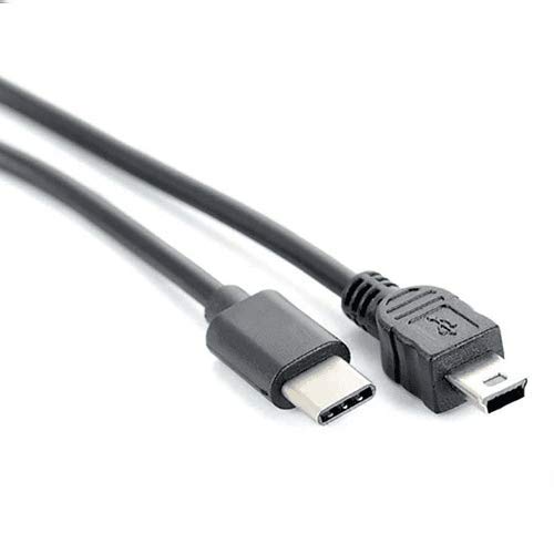 CABLEPELADO USB-C-auf-Mini-USB-Kabel zum Synchronisieren und Laden | Datenübertragung 480 Mbit/s | kompatibel mit Blue Yeti-Mikrofon, PS3, Wii U Pro, externe Festplatte, Digitalkameras, MP3 | 2 Meter CABLEPELADO USB-C-auf-Mini-USB-Kabel zum Synchronisieren und Laden | Datenübertragung 480 Mbit/s | kompatibel mit Blue Yeti-Mikrofon, PS3, Wii U Pro, externe Festplatte, Digitalkameras, MP3 | 2 Meter von CABLEPELADO