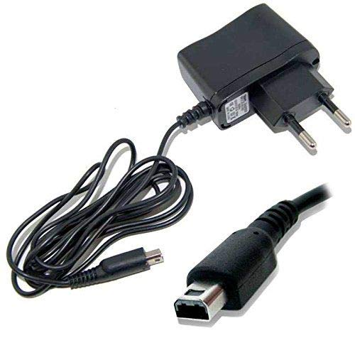 CABLEPELADO USB-Ladegerät, kompatibel mit 3DS/3DS XL/2DS/2DS XL/DSi/DSi XL/New 3DS Konsolen, Netzteil, Netzteil, Schwarz von CABLEPELADO