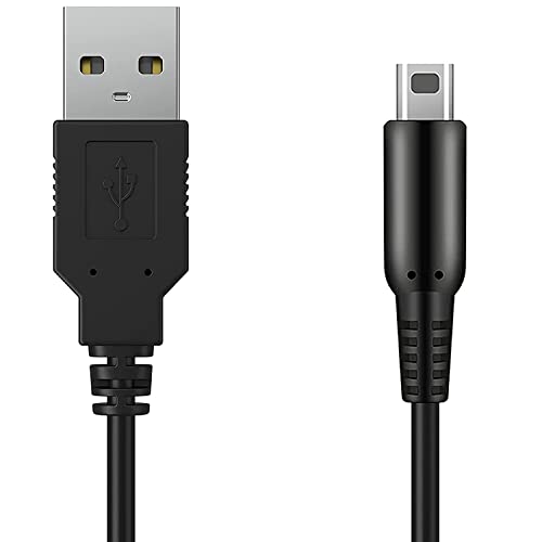 CABLEPELADO USB-Ladekabel, Kabel für 3DS, kompatibel mit Nintendo New 3DS XL/New 3DS XL/3DS XL/3DS New 2DS XL/New 2DS XL/2DS XL/2DS XL/2DS XL/2DS/DSi/DSi XL, 1,20 m, Schwarz CABLEPELADO USB-Ladekabel, Kabel für 3DS, kompatibel mit Nintendo New 3DS XL/New 3DS XL/3DS XL/3DS New 2DS XL/New 2DS XL/2DS XL/2DS XL/2DS XL/2DS/DSi/DSi XL, 1,20 m, Schwarz von CABLEPELADO