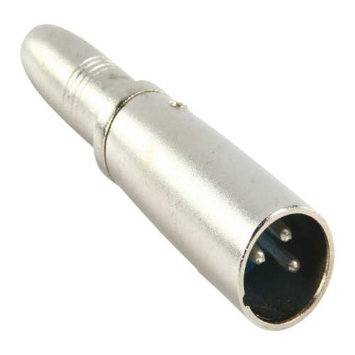 Kabelbaum Adapter XLR-Stereo, 3-polig, männlich auf 6,35 weiblich, Grau von CABLEPELADO