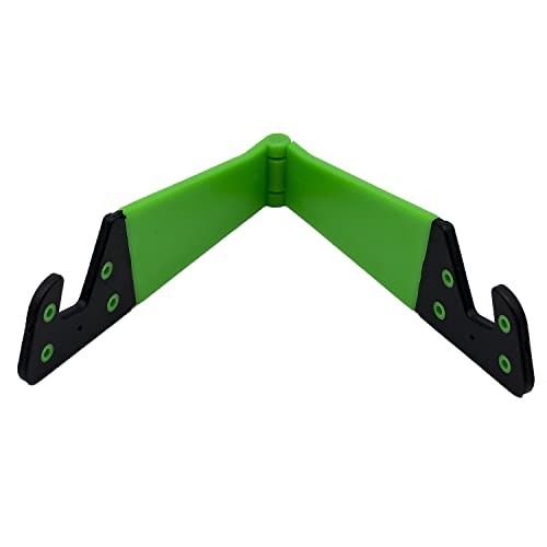 CABLEPELADO - Halterung für Handys oder Tablets | Stabile Tischhalterung | Winkel bis 90° | kompatibel mit allen Modellen | faltbar und handlich | 11 x 2 cm | Grün von CABLEPELADO