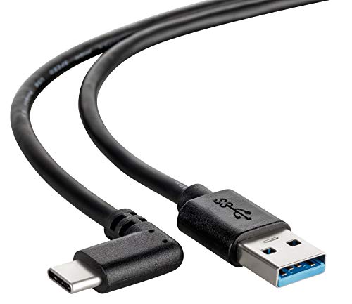 CABLETEX Link Kabel für Oculus Quest 2 I 3 Meter lang für Meta Quest 2, PSVR2 Headset, MacBook Pro & Smartphones I USB C auf Typ A USB 3.0- Schwarz von CABLETEX