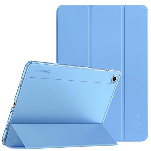 CACOE Hülle Kompatibel mit Samsung Galaxy Tab A9+ / A9 Plus 11 Zoll 2023-SM-X210 / X216 / X218, Ultra Dünn Transluzent Matt Rückseite Abdeckung (Himmelblau) von CACOE